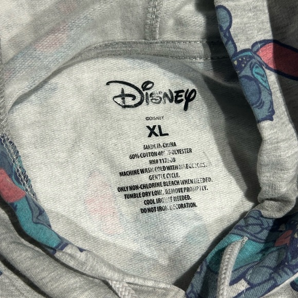 Official Disney “Stitch” Fall Hoodie Size XL Brand New - Picture 3 of 5